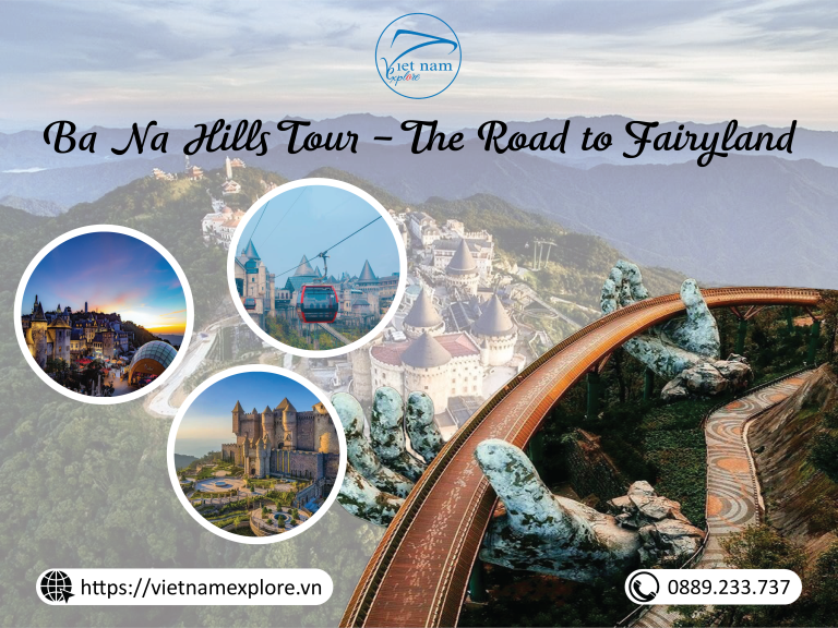 Ba Na Hills Golden Bridge Day Tour with Lunch Buffet