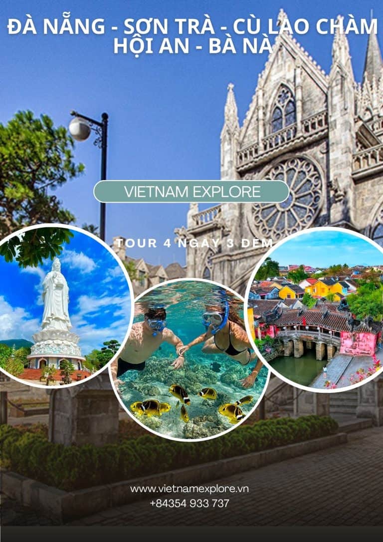 Lịch trình Đà Nẵng 4 ngày 3 đêm: Sơn Trà - Cù Lao Chàm - Hội An - Bà Nà