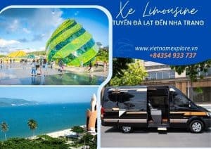 Xe Limousine Đà Lạt đến Nha Trang (1 Chiều)