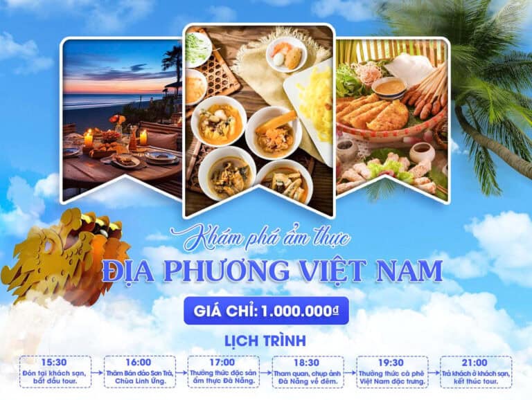 Tour du lịch ẩm thực Đà Nẵng