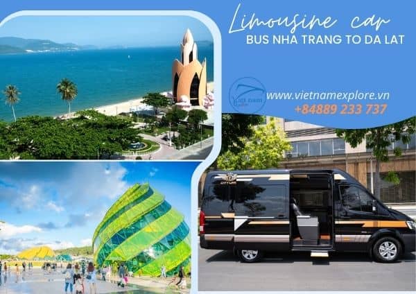 Limousine Bus Nha Trang to Da Lat (One way)