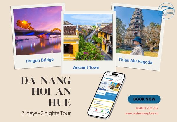 Da Nang – Hoi An – Hue 3-Day Tour | Marble Mountain, Coconut Forest, Hue Citadel & Linh Ung Pagoda